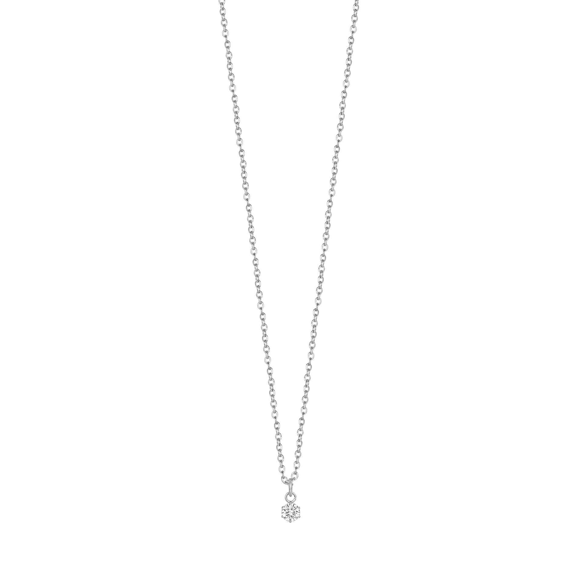 Luca Barra - Collana punto luce cristallo bianco da 4mm in Collane Alba Gioielli - Casoria, commercioVirtuoso.it