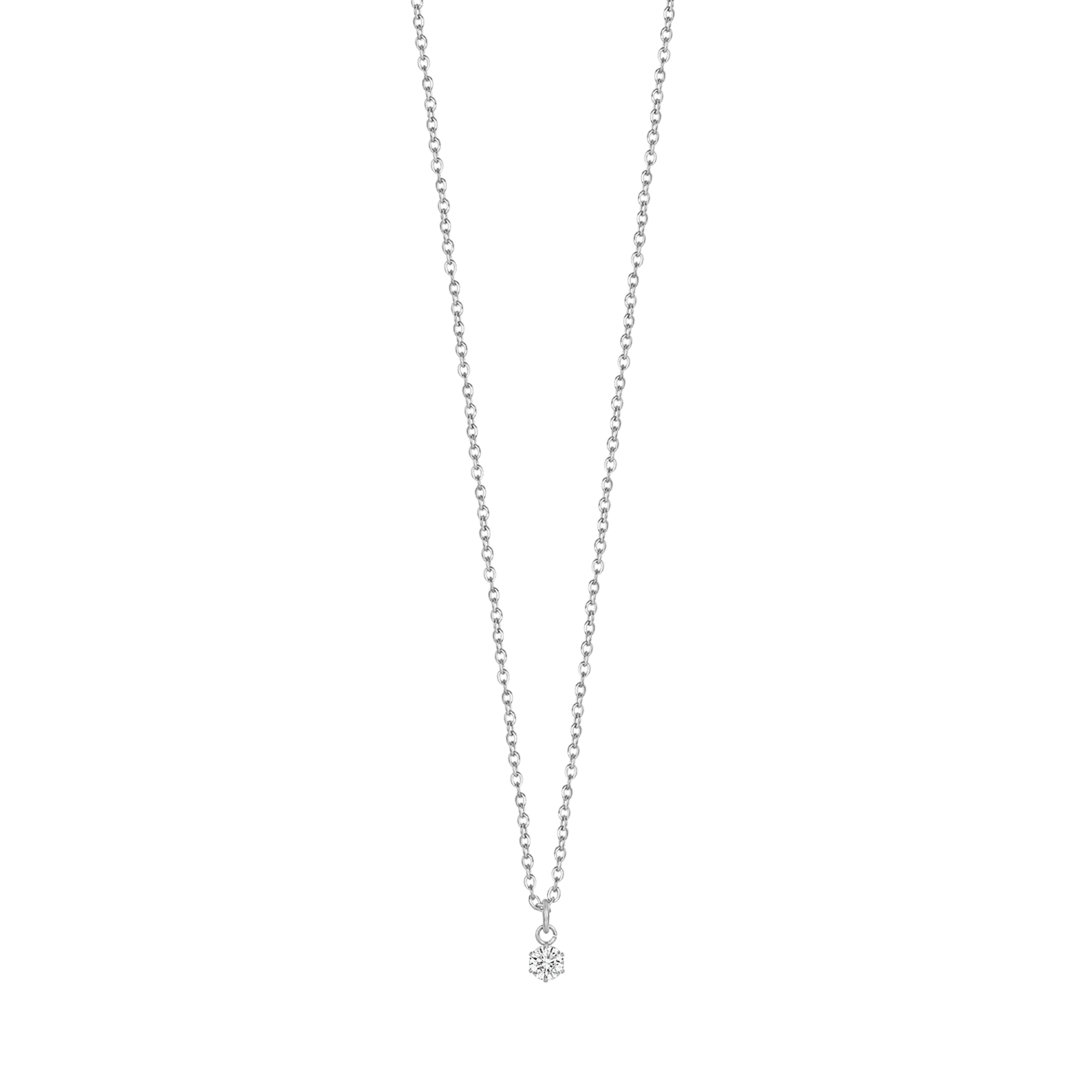 Luca Barra - Collana punto luce cristallo bianco da 4mm in Collane Alba Gioielli - Casoria, commercioVirtuoso.it