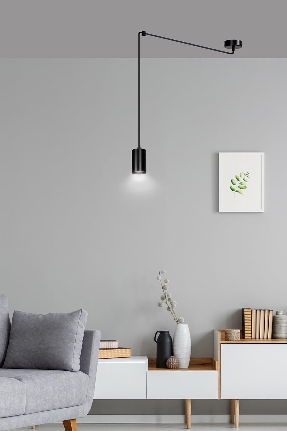 Sospensione A Ragno In Acciaio Nero 1 Luce Tracker Con Cavo 3 Metri in Lampade a sospensione LuceArt - Montecorvino Pugliano, commercioVirtuoso.it