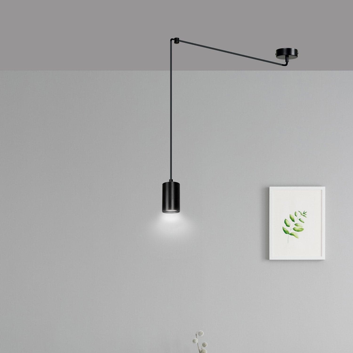 Sospensione A Ragno In Acciaio Nero 1 Luce Tracker Con Cavo 3 Metri in Lampade a sospensione LuceArt - Montecorvino Pugliano, commercioVirtuoso.it