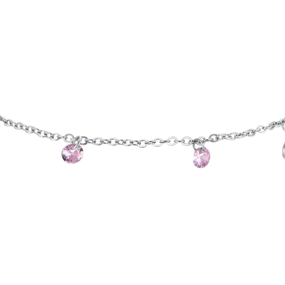 Luca Barra - Bracciale cristalli rosa in Bracciali Alba Gioielli - Casoria, commercioVirtuoso.it