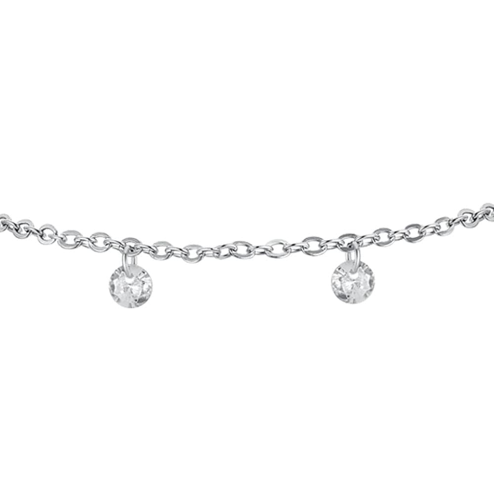 Luca Barra - Bracciale cristalli bianchi in Bracciali Alba Gioielli - Casoria, commercioVirtuoso.it
