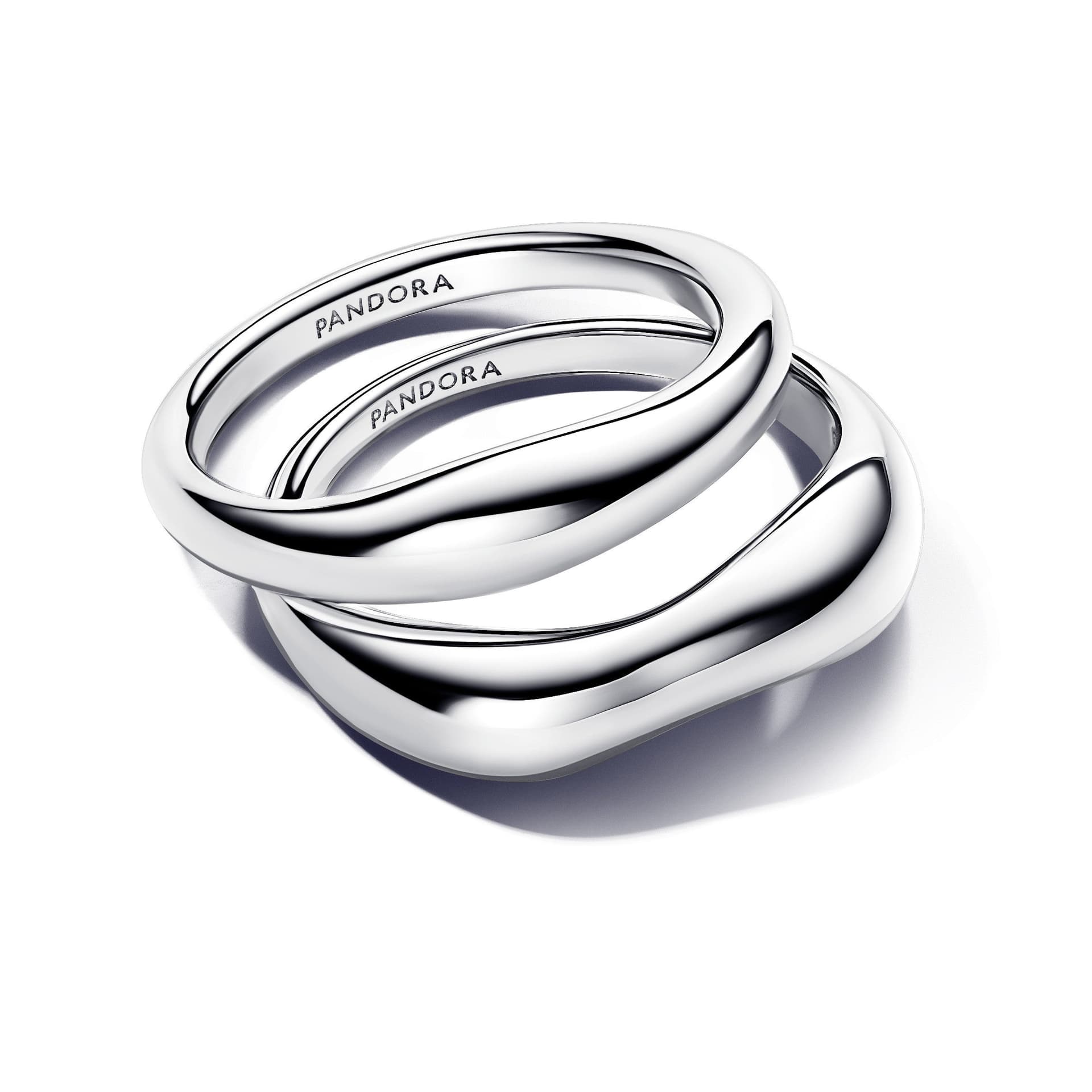 Pandora - Anello Linea Sinuosa Divisibile in Anelli Alba Gioielli - Casoria, commercioVirtuoso.it