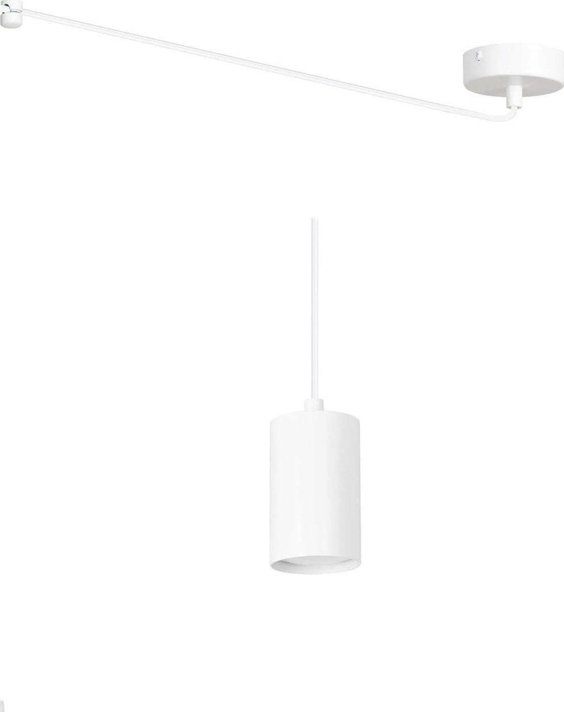 Sospensione A Ragno In Acciaio Bianco 1 Luce Tracker Con Cavo 3 Metri in Lampade a sospensione LuceArt - Montecorvino Pugliano, commercioVirtuoso.it