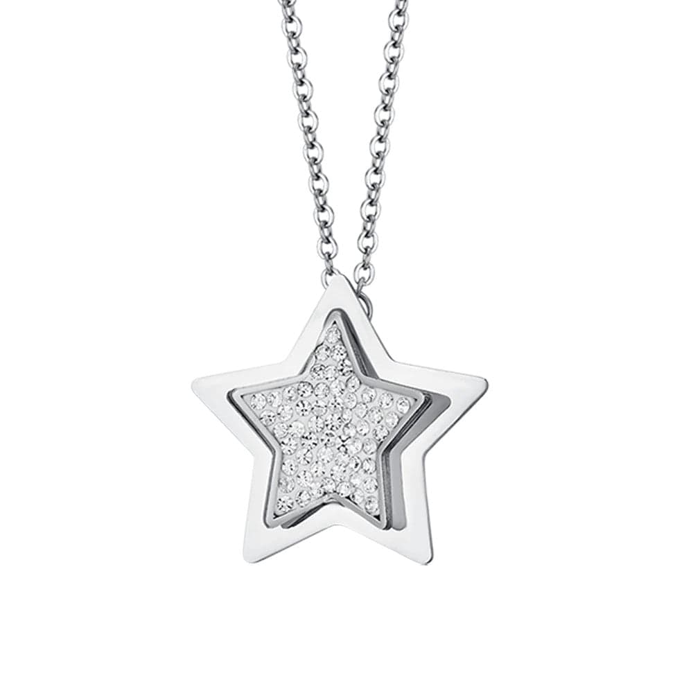 Luca Barra - Collana stelle con cristalli bianchi in Collane Alba Gioielli - Casoria, commercioVirtuoso.it
