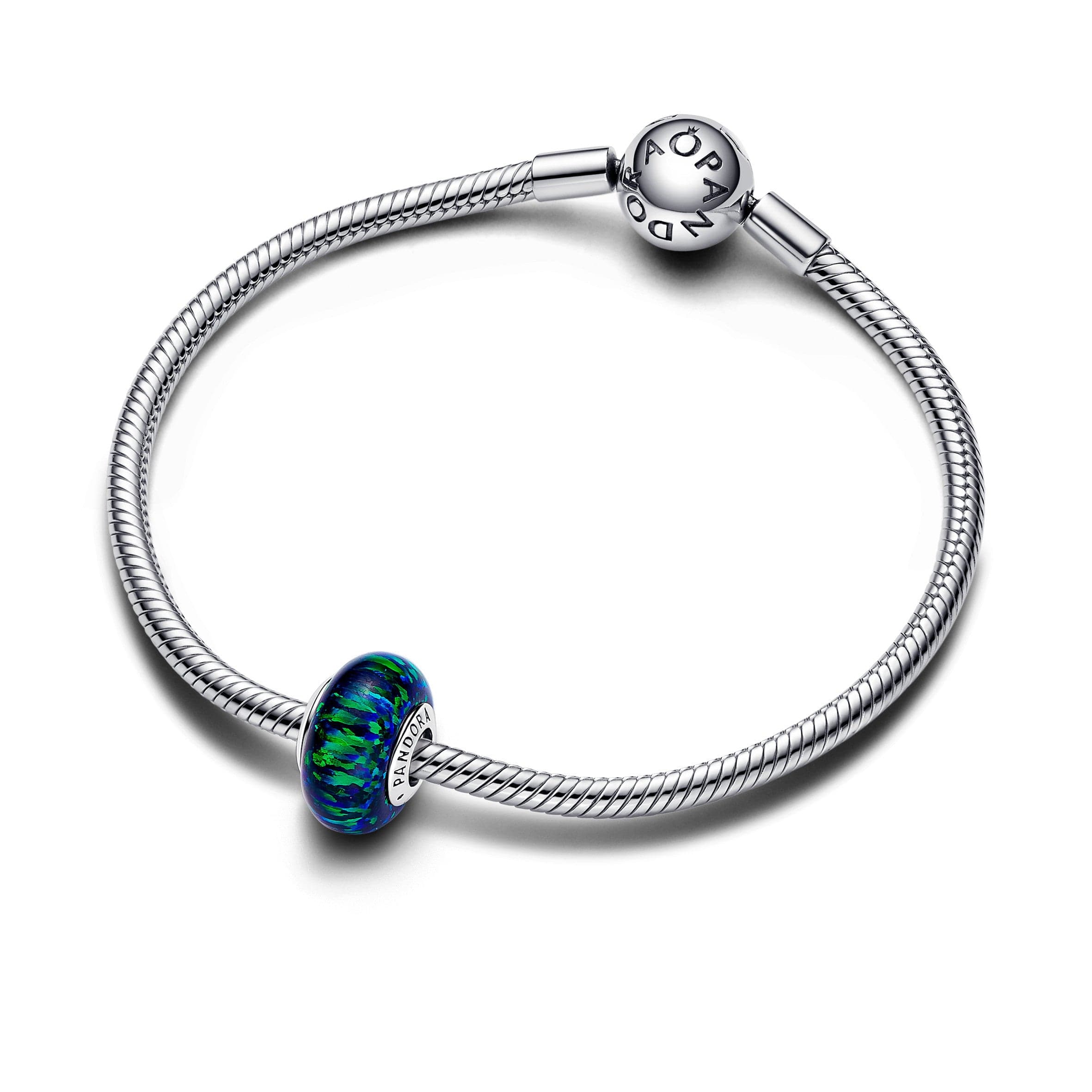 Pandora - Charm Opale Verde e Blu in Bead Charm Alba Gioielli - Casoria, commercioVirtuoso.it