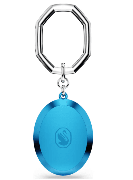 SWAROVSKI -  Portachiavi Taglio Oval, Blu, Mix di finiture in Donna Alba Gioielli - Casoria, commercioVirtuoso.it