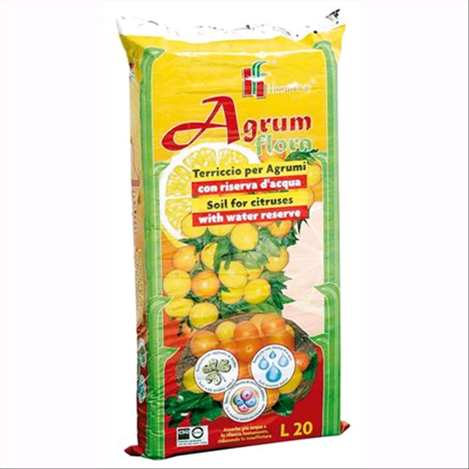 Lt 20 Terriccio per Agrumi con riserva d'acqua per piante mediterranee - 2