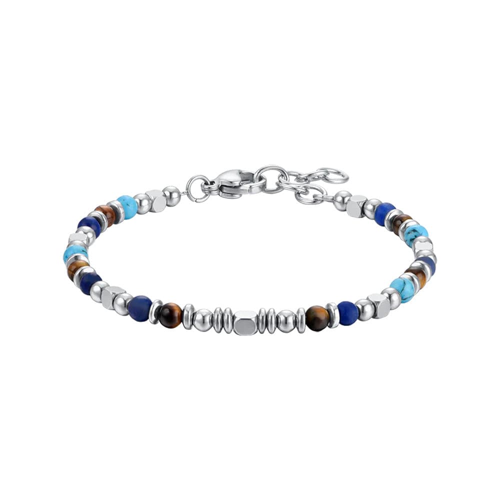 LUCA BARRA - BRACCIALE BAMBINO CON PIETRE MULTICOLOR in Bracciali Alba Gioielli - Casoria, commercioVirtuoso.it