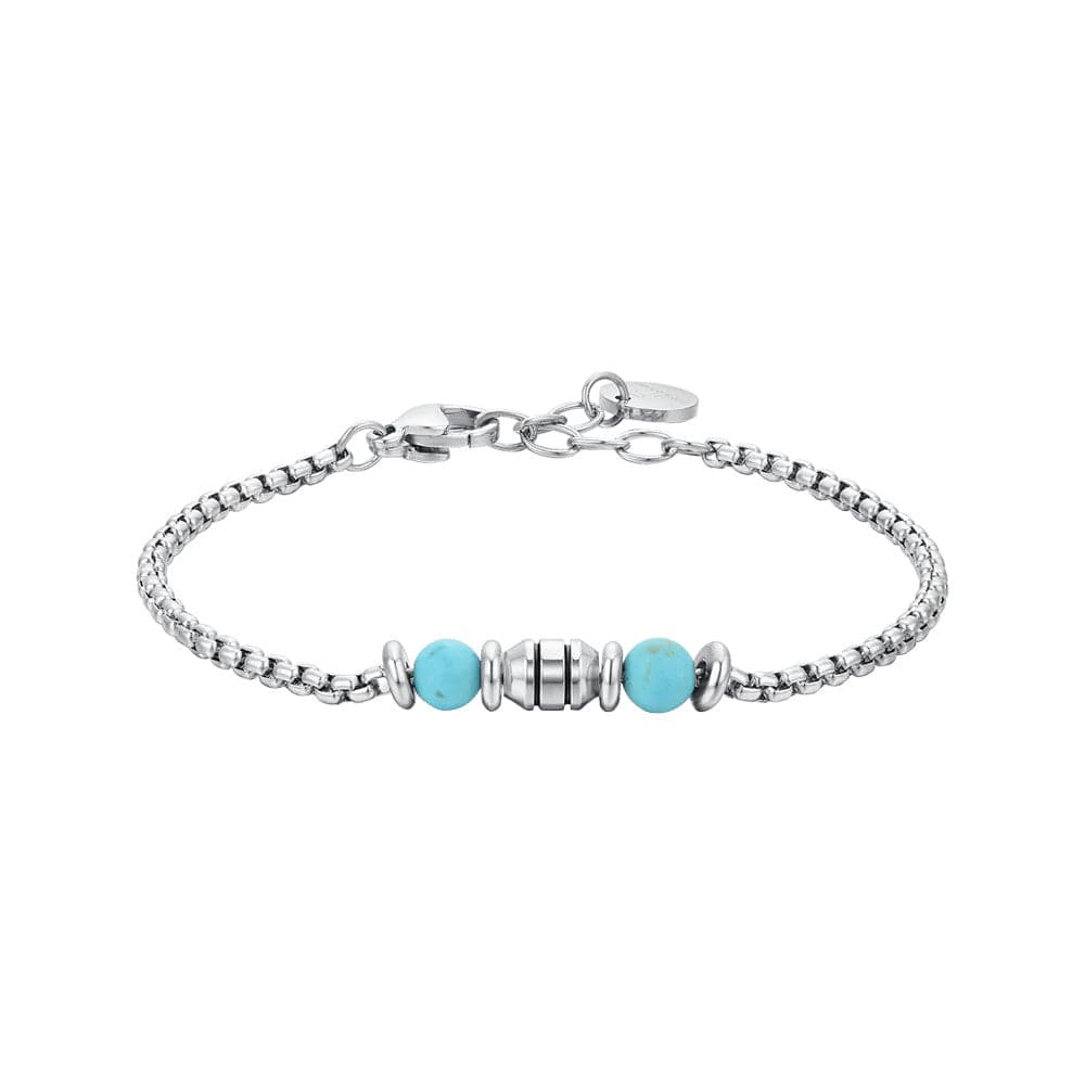 LUCA BARRA - BRACCIALE BAMBINO CON PIETRE TURCHESI in Bracciali Alba Gioielli - Casoria, commercioVirtuoso.it