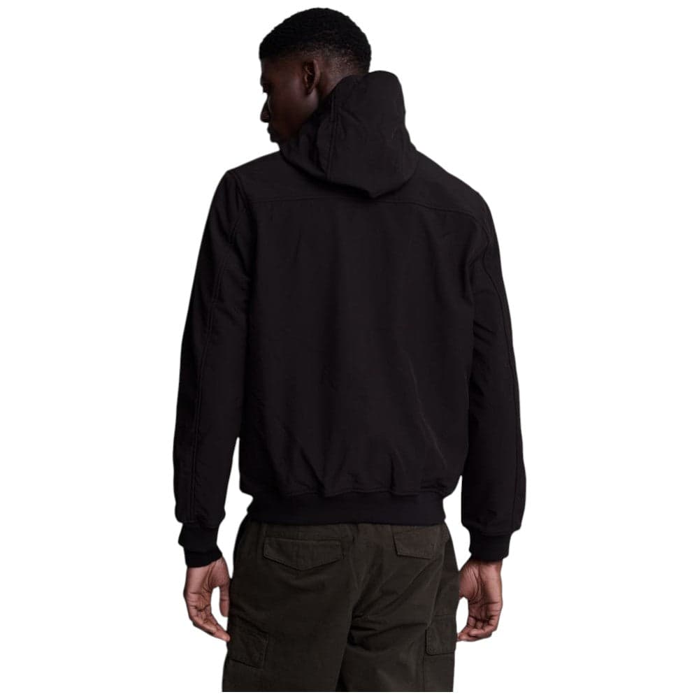 Lyle Scott giacca nera Fleece Back Softshell JK2110V in Giacche Prodotti di Classe - Nocera Superiore, commercioVirtuoso.it