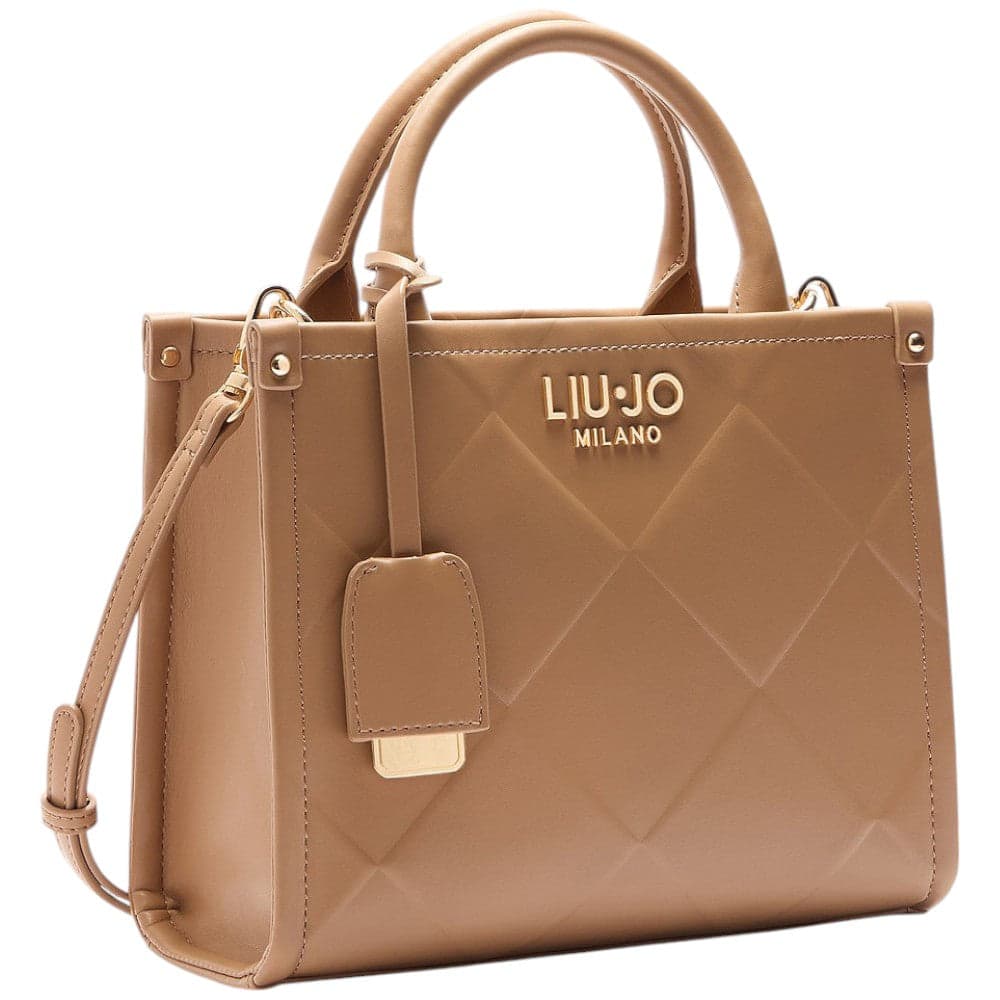 Liu Jo borsa tote small cammello Ridhi AA5192E0778 Borse Liu Jo