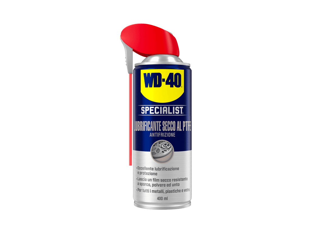 WD-40 Lubrificante Secco PTFE Anti-Frizione - 400ml - 1pz in Lubrificanti GardenStore - Novellara, commercioVirtuoso.it