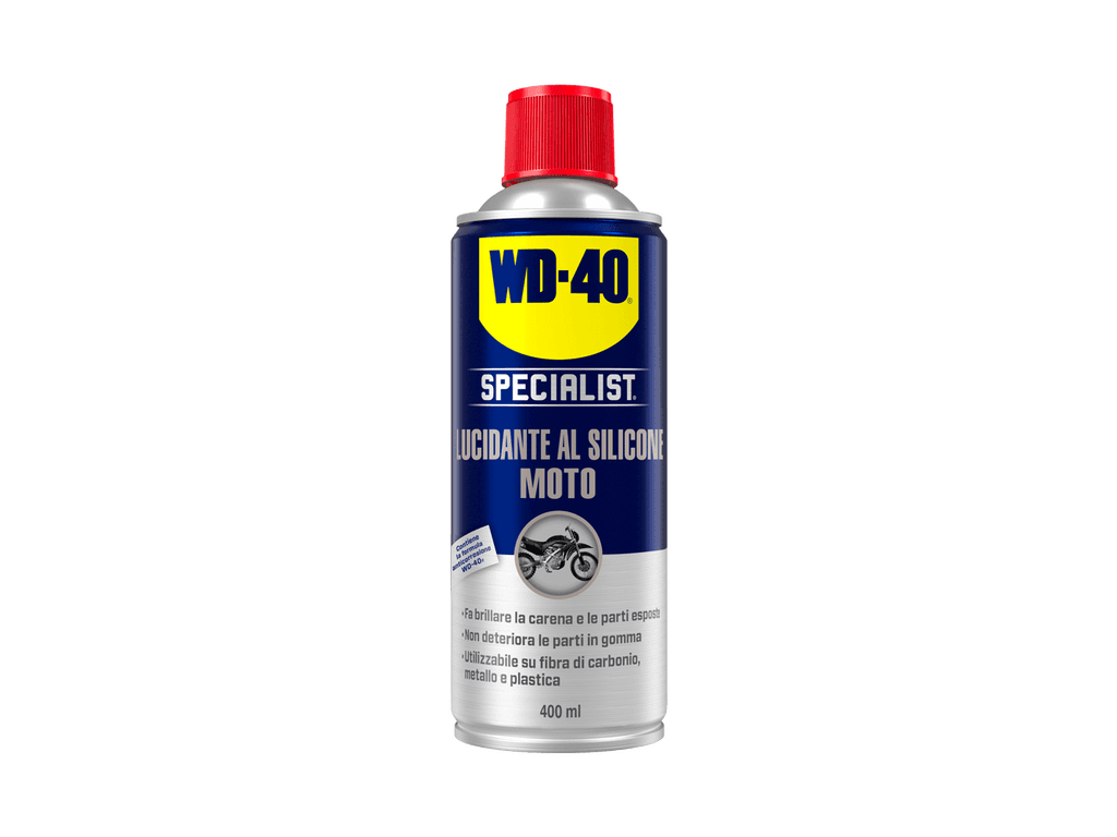 WD-40 Specialist Moto Lucidante al Silicone - 400ml. Confezione da 1pz in Lucidanti GardenStore - Novellara, commercioVirtuoso.it
