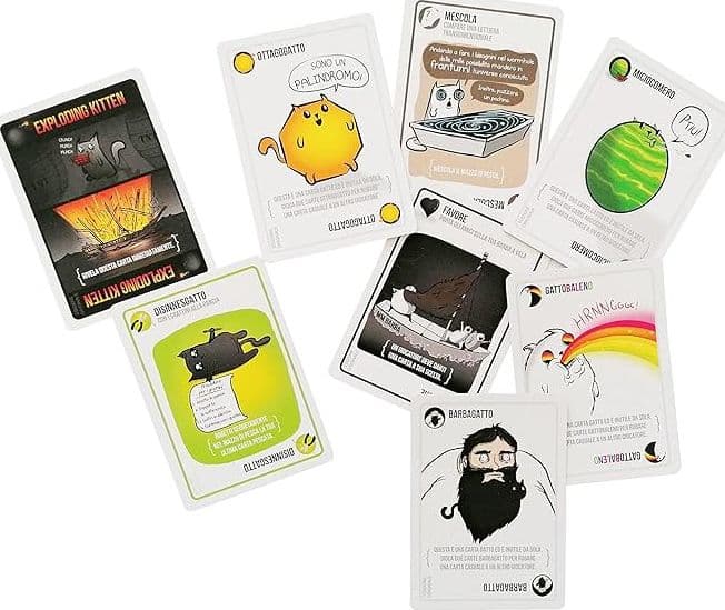 Asmodee - Gioco di carte Exploding Kittens in prodotto Centro Bimbo - Siderno, commercioVirtuoso.it