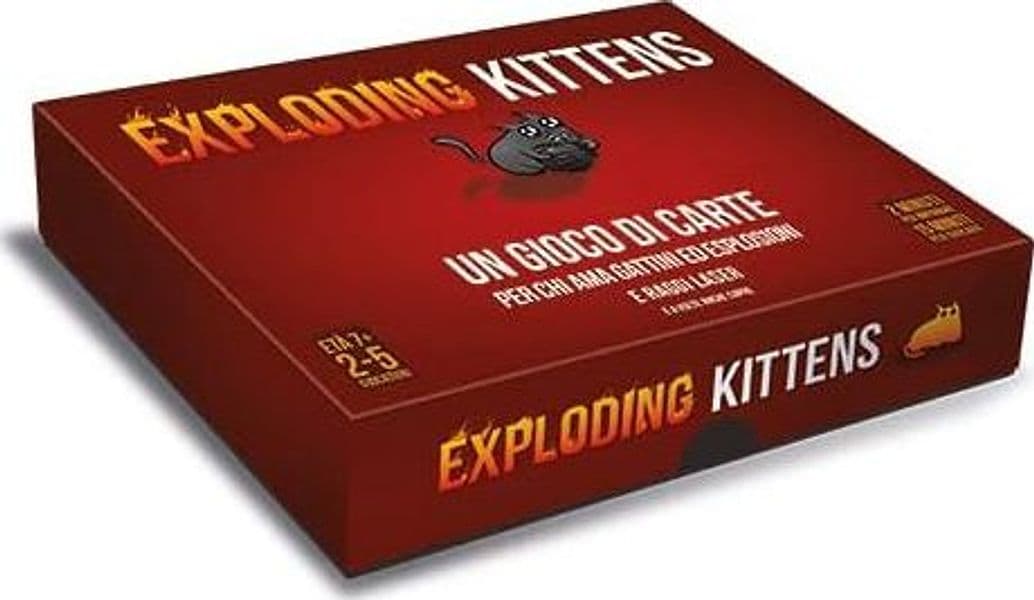 Asmodee - Gioco di carte Exploding Kittens in prodotto Centro Bimbo - Siderno, commercioVirtuoso.it