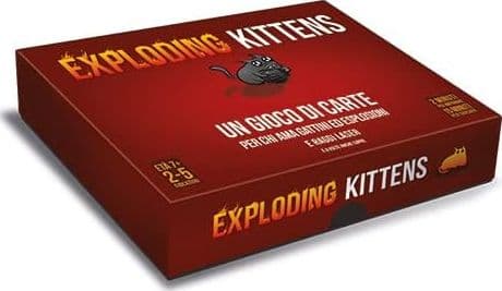 Asmodee - Gioco di carte Exploding Kittens in prodotto Centro Bimbo - Siderno, commercioVirtuoso.it