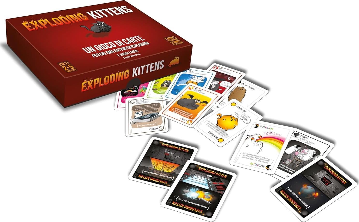 Asmodee - Gioco di carte Exploding Kittens in prodotto Centro Bimbo - Siderno, commercioVirtuoso.it