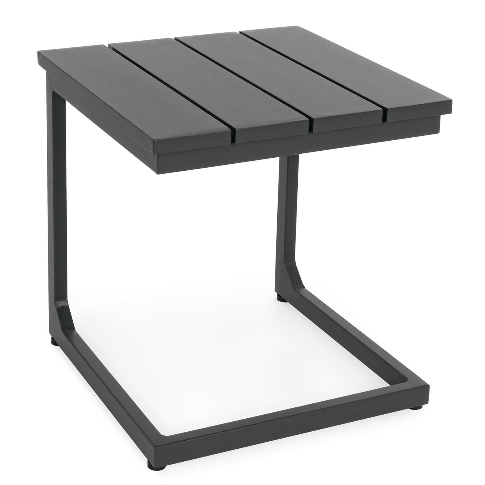 Tavolino da caffe "Skipper" per lettino da esterno e giardino 40 cm in alluminio - 11