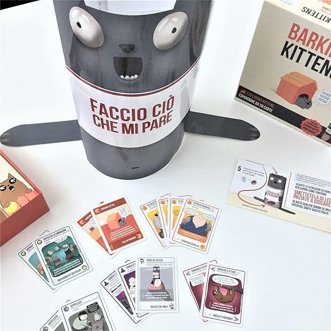 Asmodee - Espansione Gioco Exploding Kittens Barking Kittens in Mazzi di carte speciali Centro Bimbo - Siderno, commercioVirtuoso.it