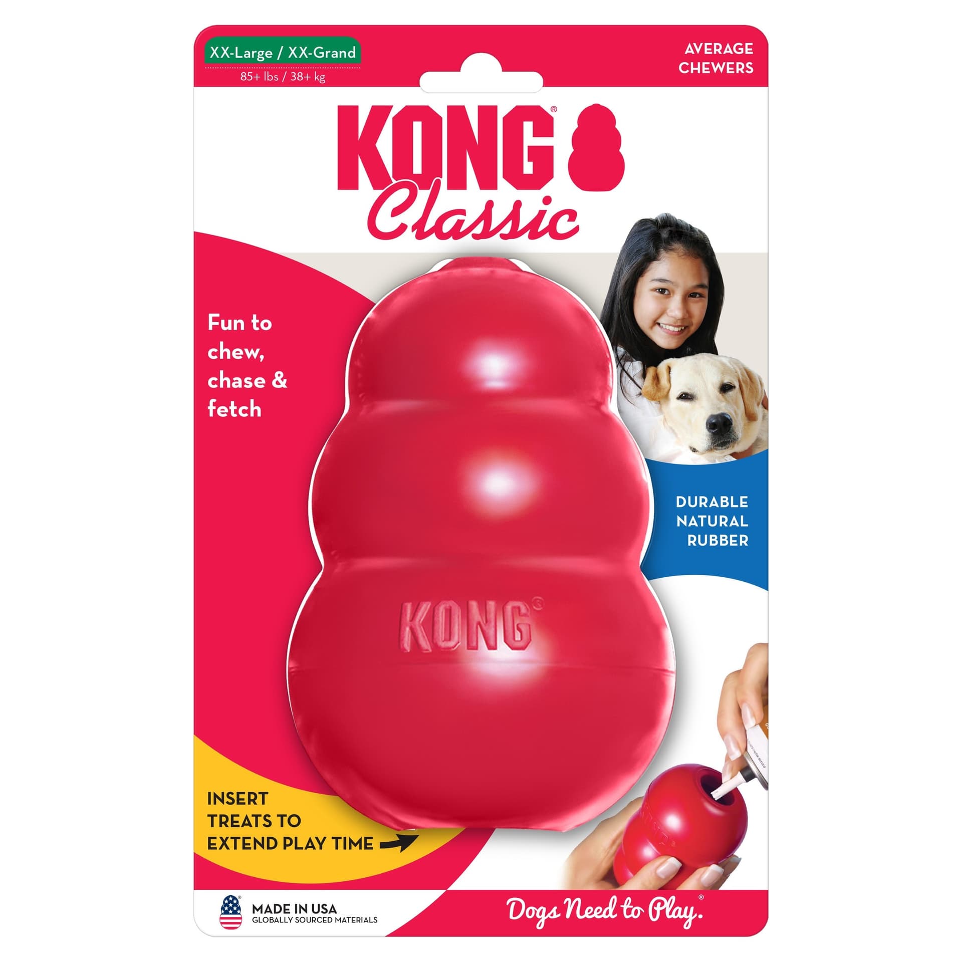 Kong Classic Gioco Interattivo per Cani in Palle 101 Market - Poggibonsi, commercioVirtuoso.it
