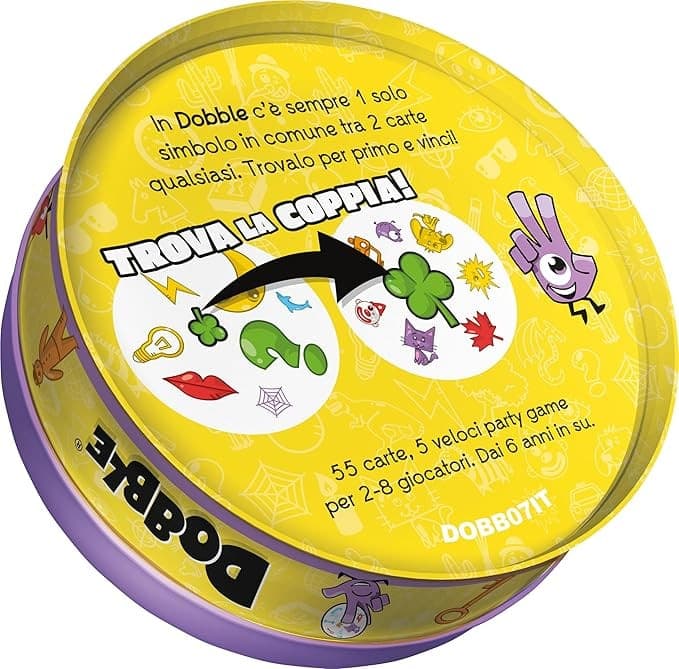 Asmodee - Gioco da tavolo Dobble, Eco-Sleeve in prodotto Centro Bimbo - Siderno, commercioVirtuoso.it