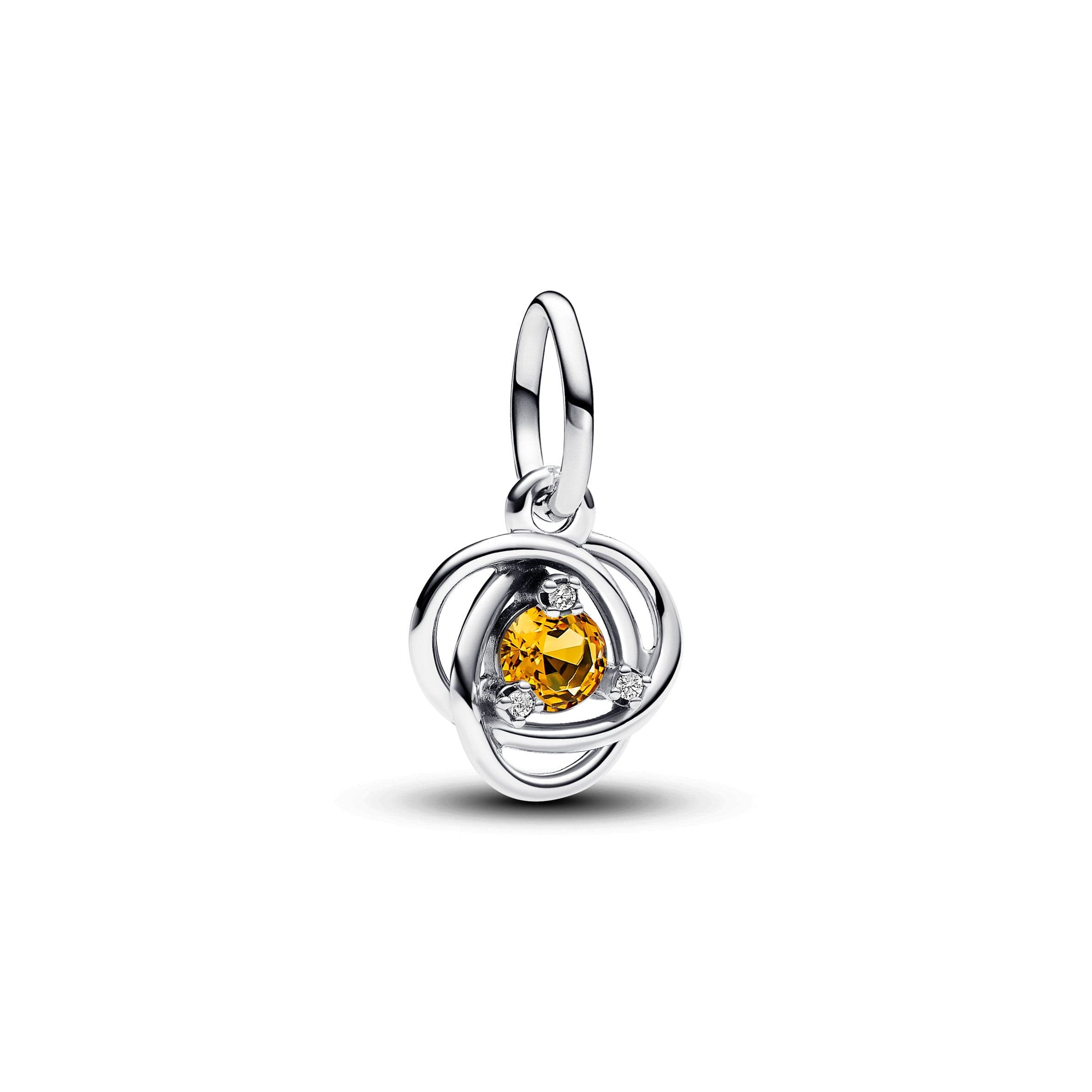 Pandora - Charm Pendente Cerchio Eterno Miele Novembre