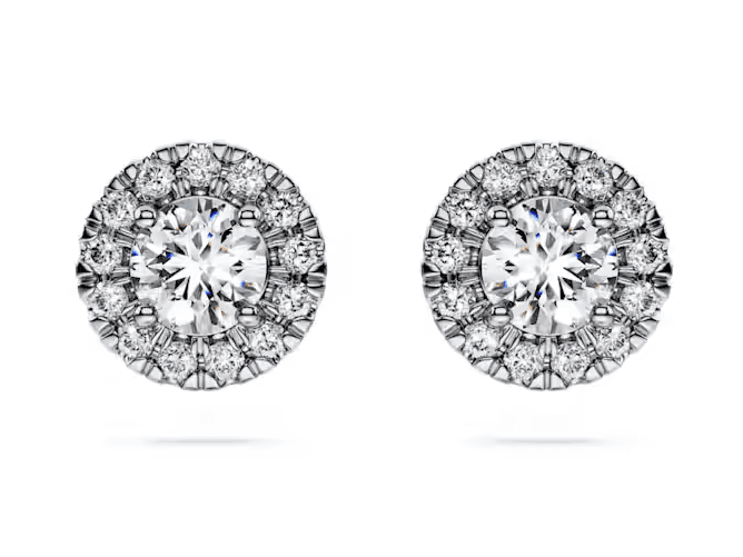 SWAROVSKI - Orecchini a lobo halo Eternity in Orecchini Alba Gioielli - Casoria, commercioVirtuoso.it