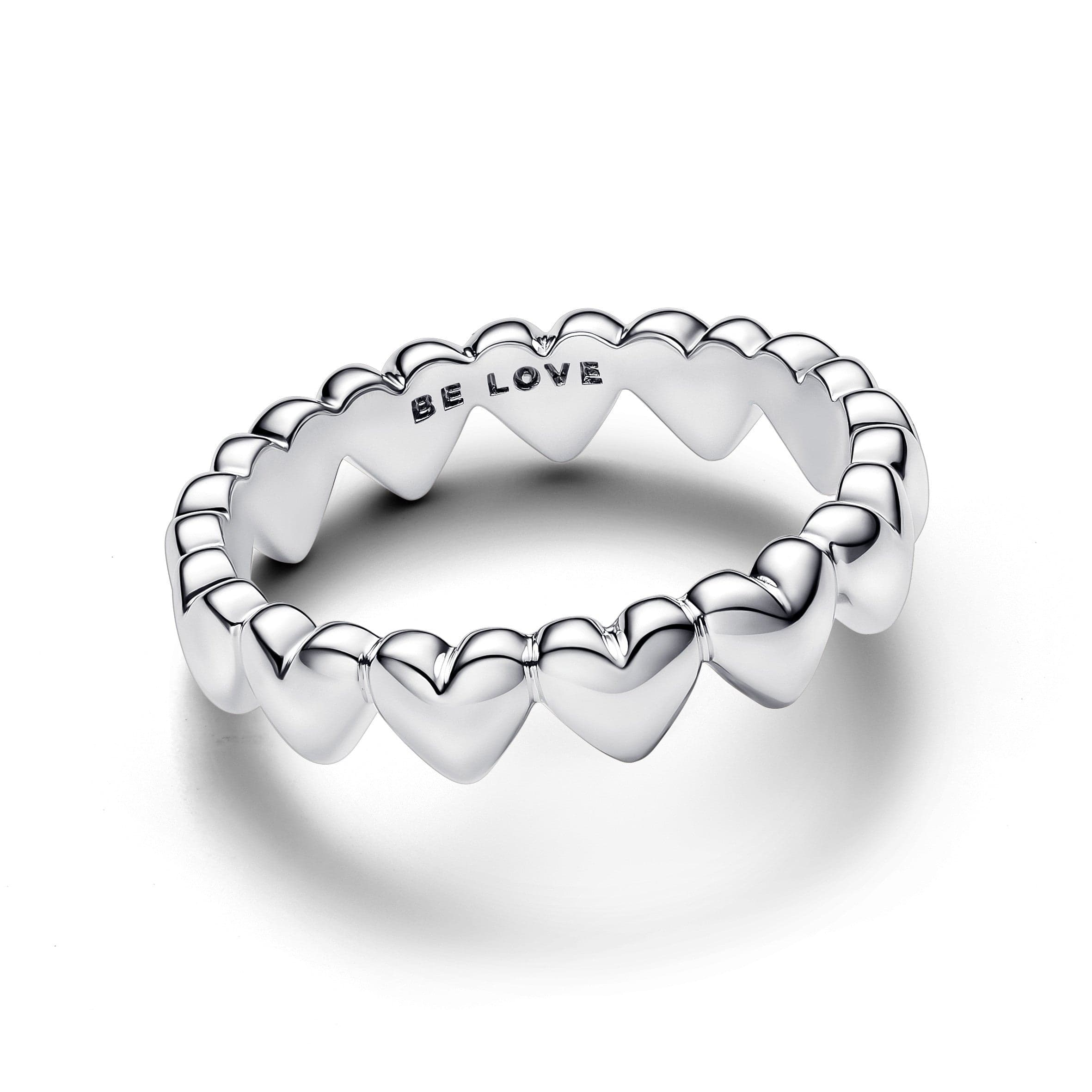 Pandora - Anello Fascia a Cuori Be Love in Anelli Alba Gioielli - Casoria, commercioVirtuoso.it