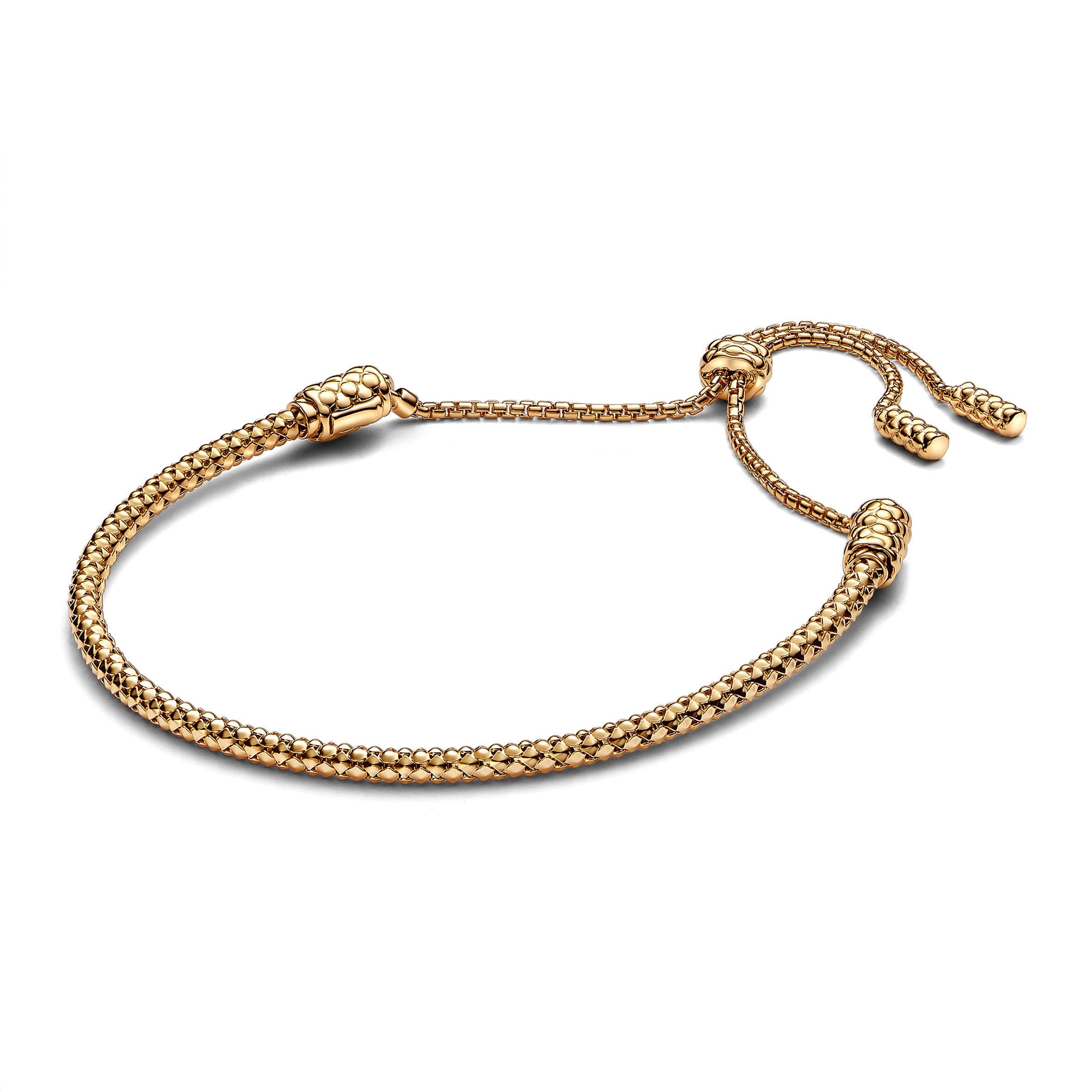 Pandora - Bracciale Regolabile Maglia Geometrica in Bracciali Alba Gioielli - Casoria, commercioVirtuoso.it