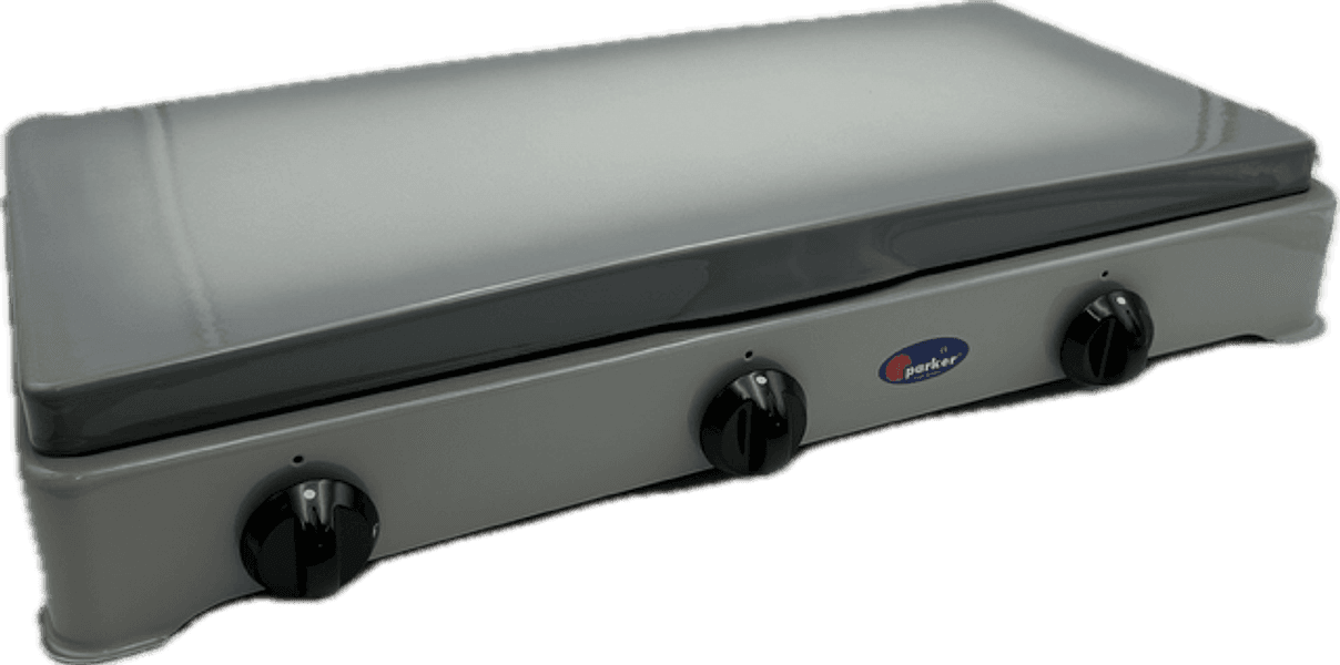 CFParker Fornello 3 Fuochi a Gas Gpl / Metano con Valvola di Sicurezza Sfumato Grigio- 5328SFGGPS in Autocategorizzazione Elettroccasione - Terlizzi, commercioVirtuoso.it