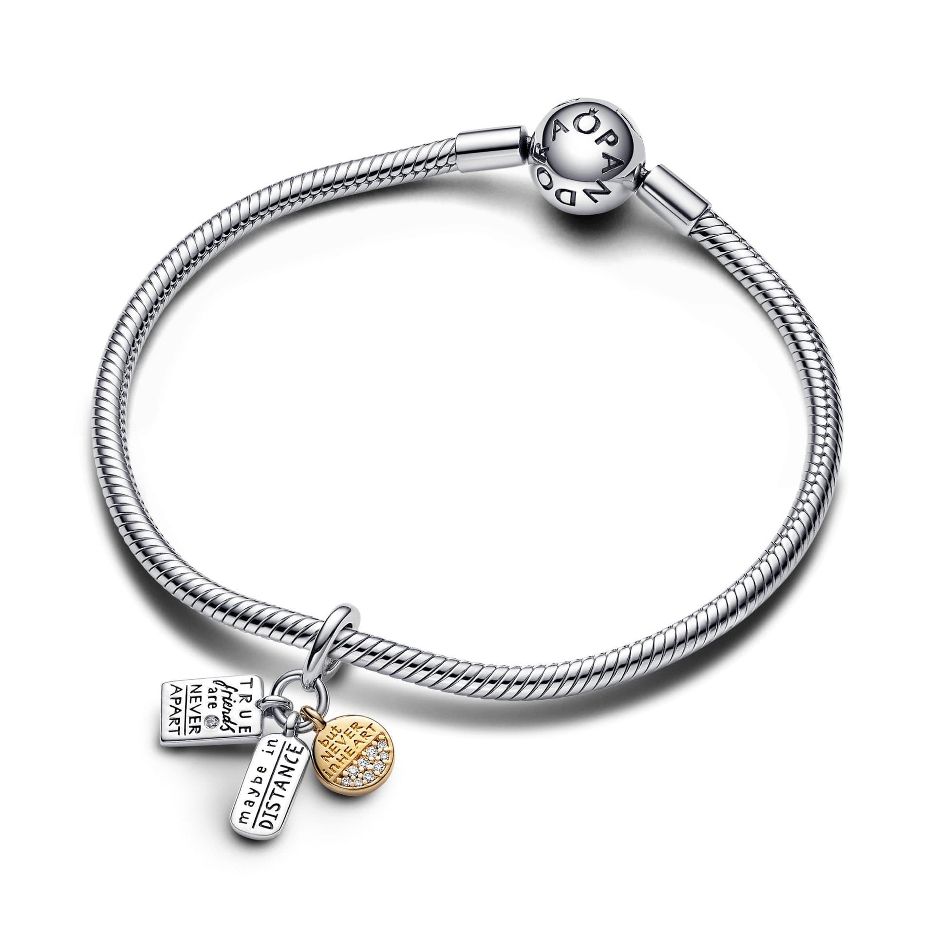 Pandora  Charm Pendente Messaggi di Amicizia in Bead Charm Alba Gioielli - Casoria, commercioVirtuoso.it