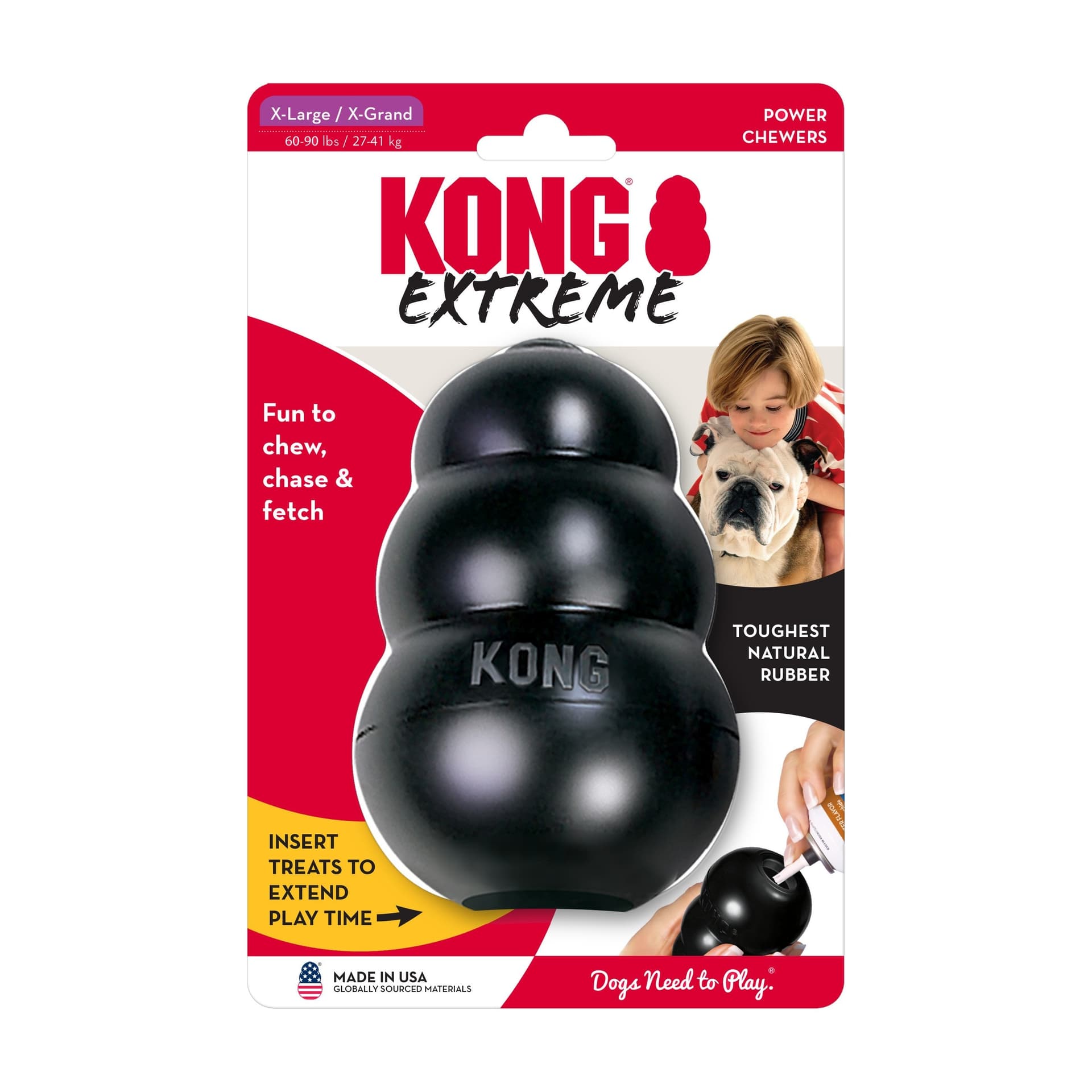 Kong Extreme Gioco Interattivo per Cani in Giochi da masticare 101 Market - Poggibonsi, commercioVirtuoso.it
