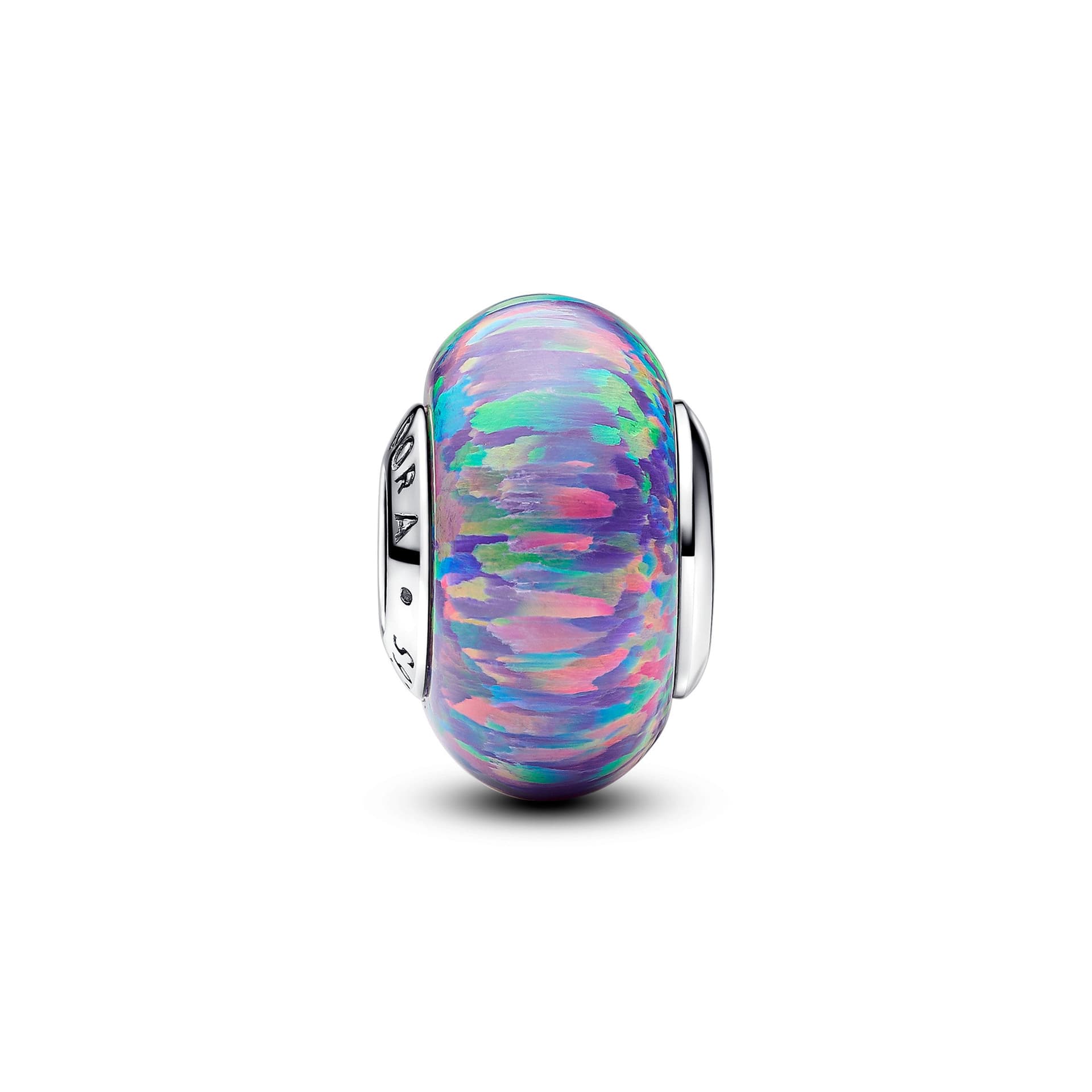 Pandora - Charm Opale Glitter Viola in Bead Charm Alba Gioielli - Casoria, commercioVirtuoso.it