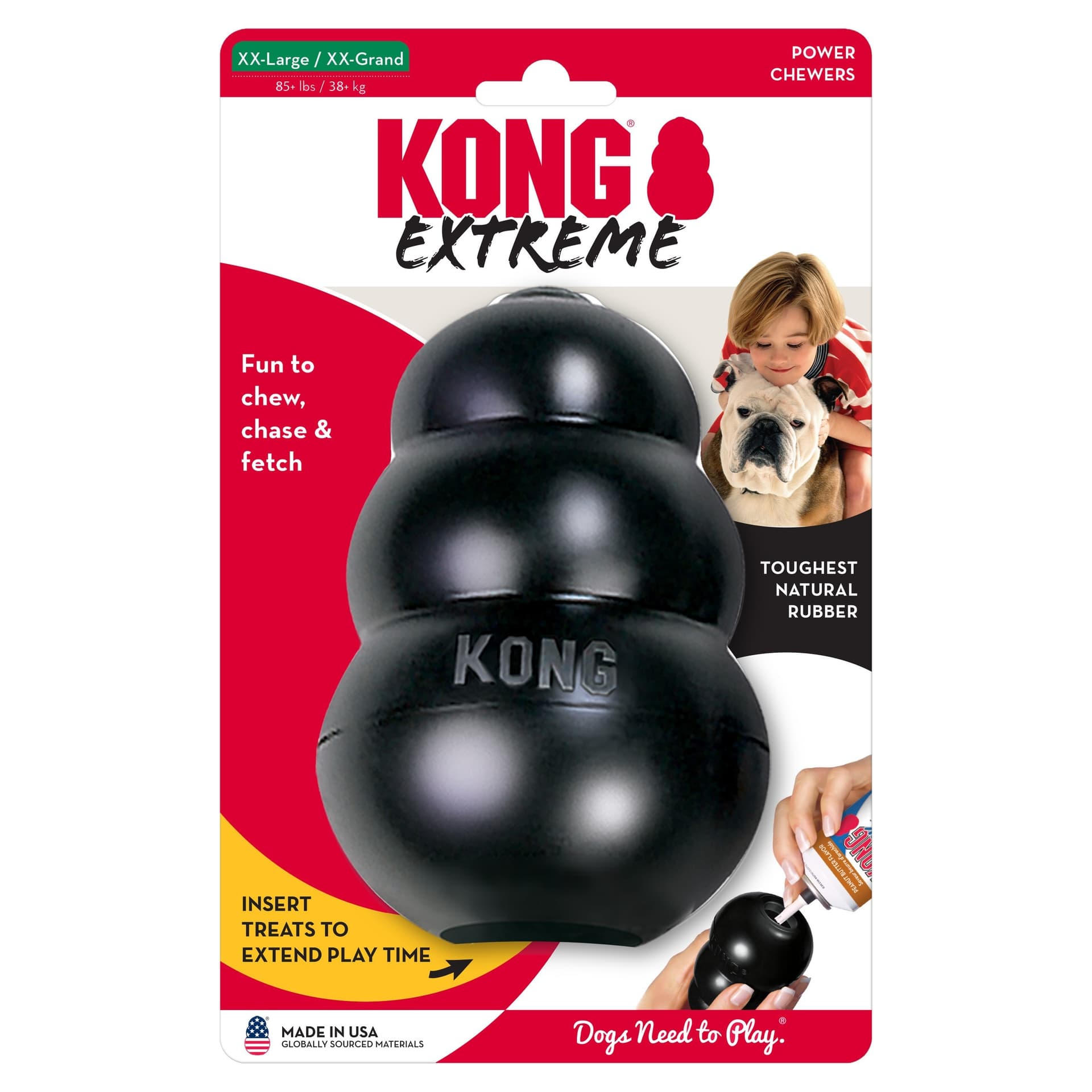Kong Extreme Gioco Interattivo per Cani in Giochi da masticare 101 Market - Poggibonsi, commercioVirtuoso.it