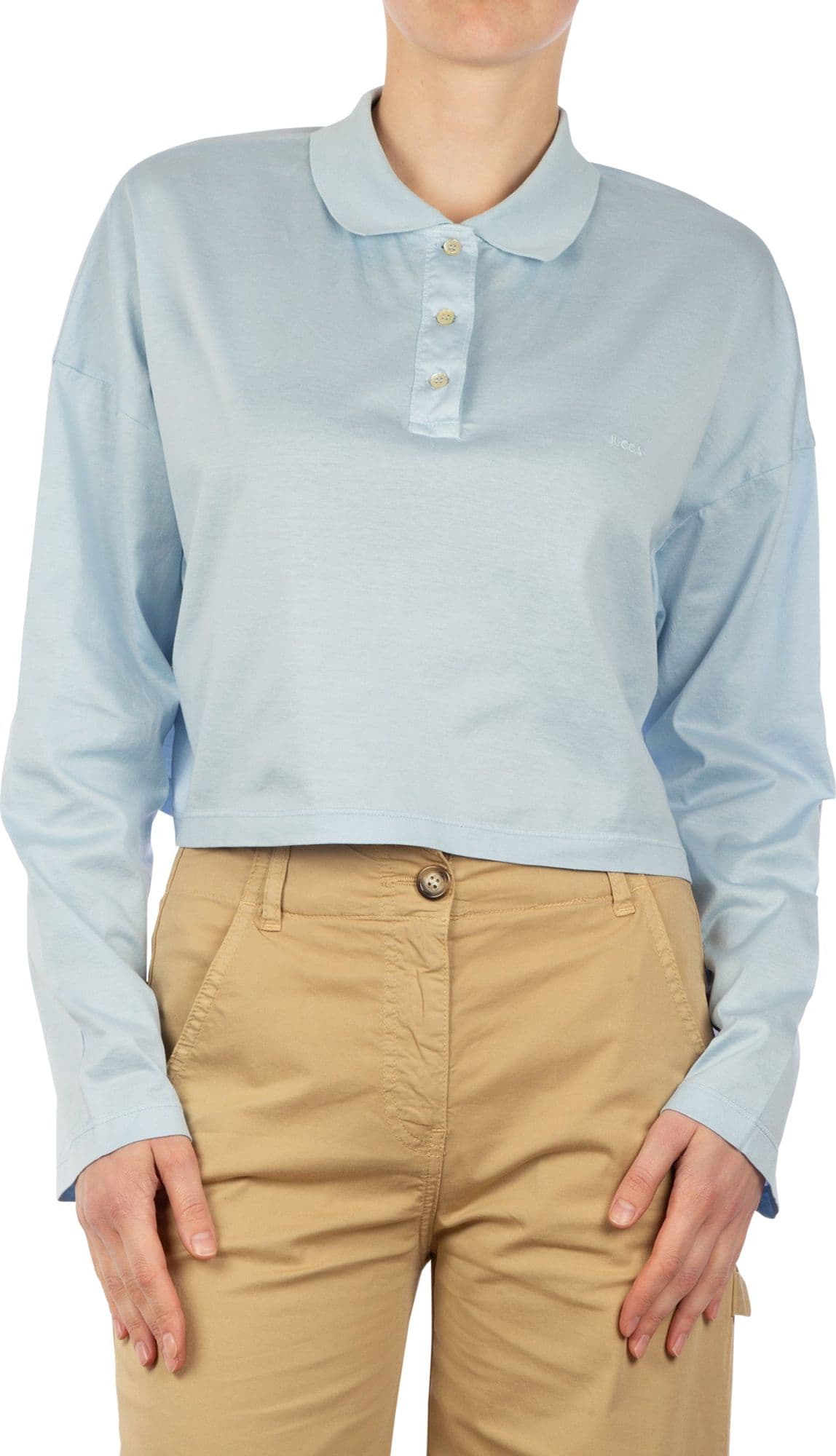 JUCCA Jucca - T-shirt - 410763 - Azzurro da donna in T-shirt Drestige - Casamassima, commercioVirtuoso.it