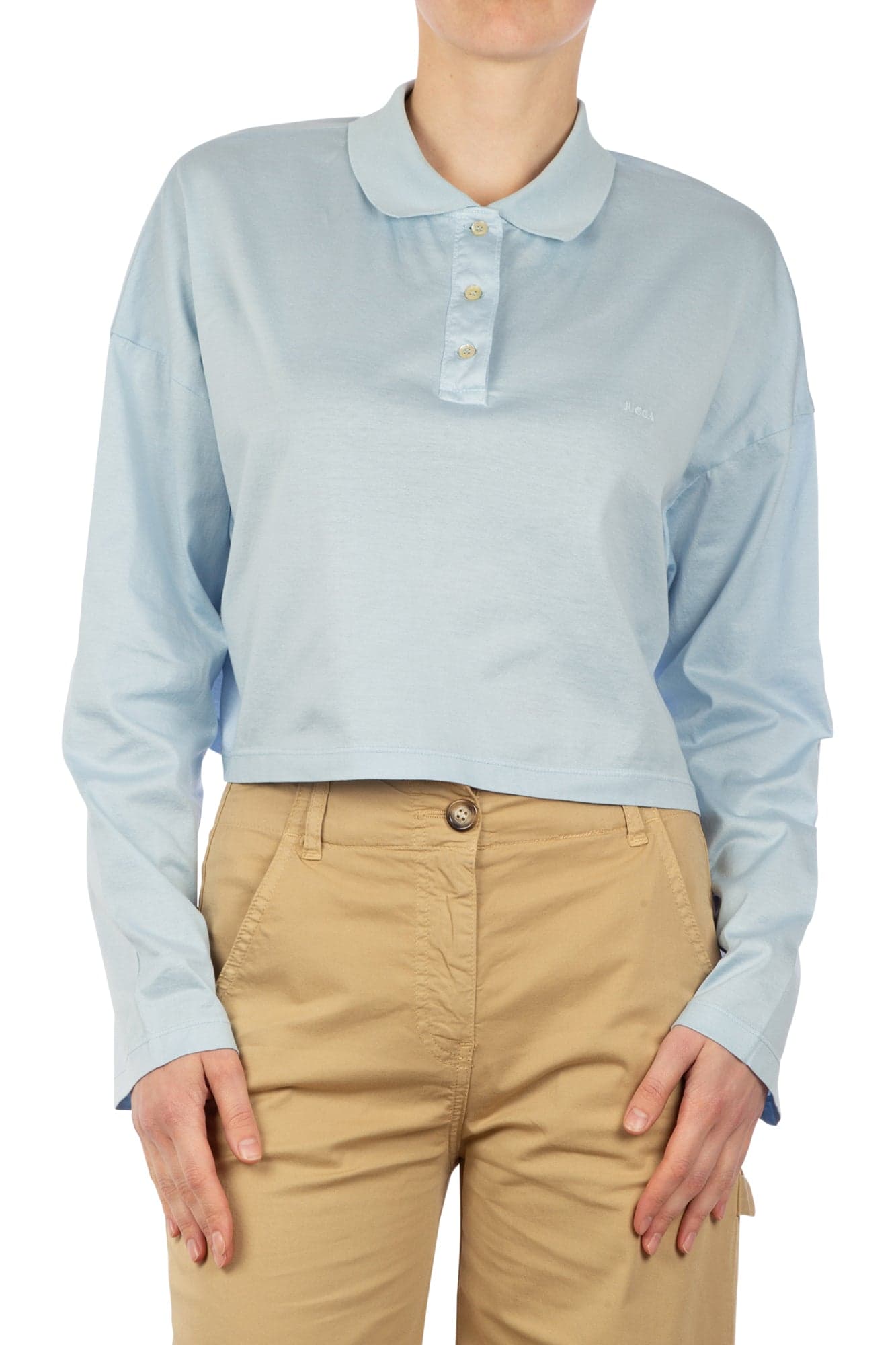 JUCCA Jucca - T-shirt - 410763 - Azzurro da donna in T-shirt Drestige - Casamassima, commercioVirtuoso.it