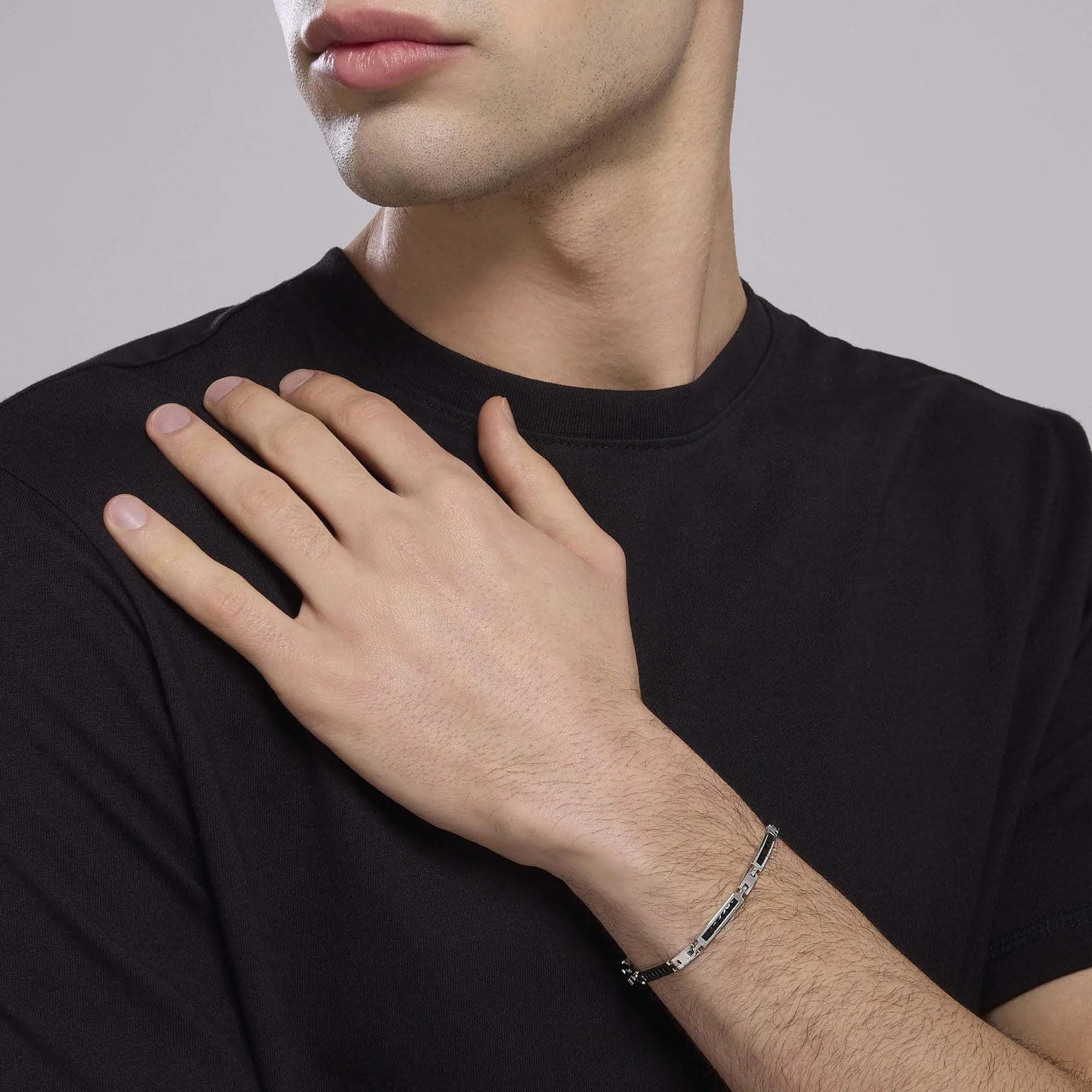Bracciale uomo MABINA 534013 in Bracciali Gioielleria Cameli - Monte Urano, commercioVirtuoso.it