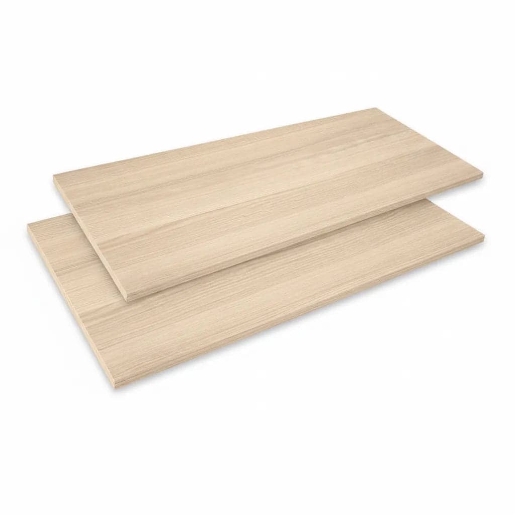 Coppia Ripiani di Legno per Armadio di colore Rovere