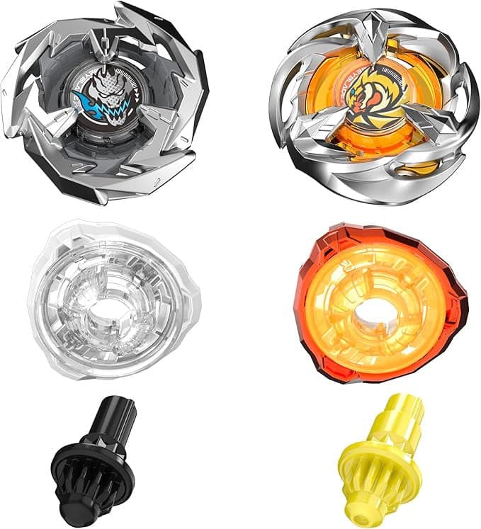 Hasbro- Beyblade X Dual Pack (Gale Wyvern 3-60T e Sword Dran 3-80B) in Trottole da combattimento Centro Bimbo - Siderno, commercioVirtuoso.it