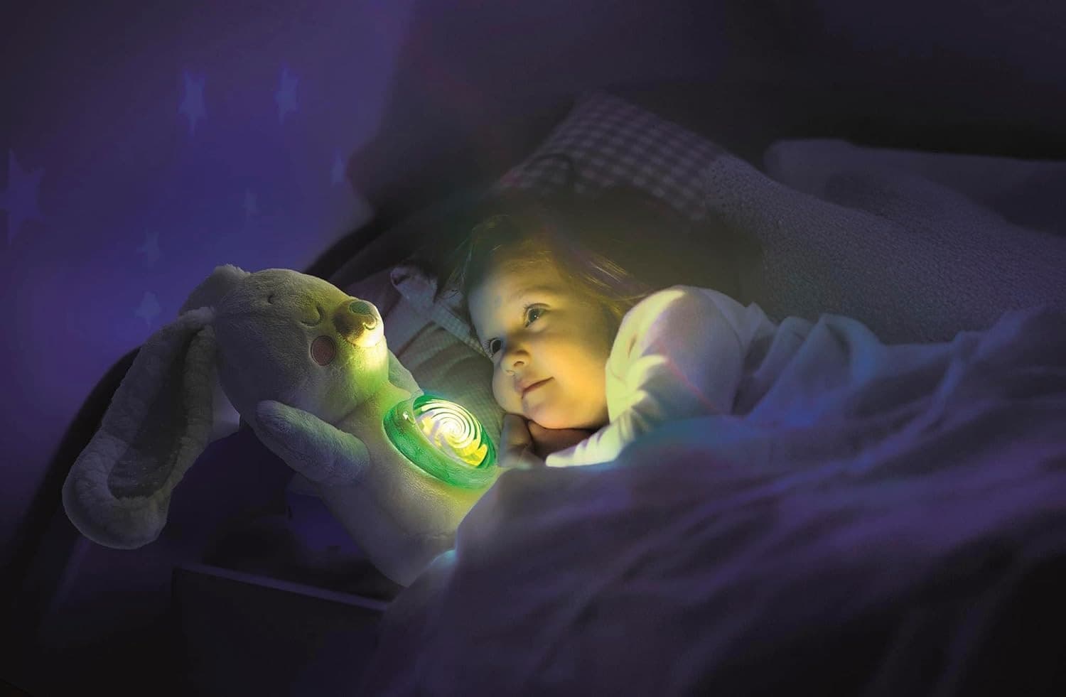 Clementoni - Baby Fiocco Proiettore di Aurora Boreale in Luci notturne per bambini Centro Bimbo - Siderno, commercioVirtuoso.it