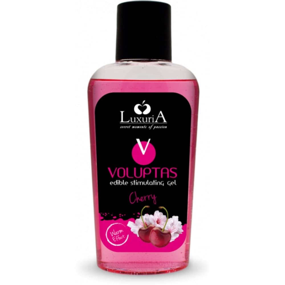 Luxuria Voluptas Gel Stimolante Edibile Effetto Calore - Cherry 100 ml - 2