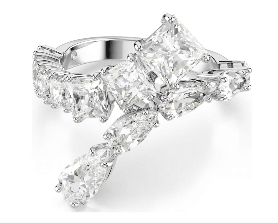 Swarovski  - Anello Matrix Taglio misto, Bianco, Placcato rodio in Anelli Alba Gioielli - Casoria, commercioVirtuoso.it