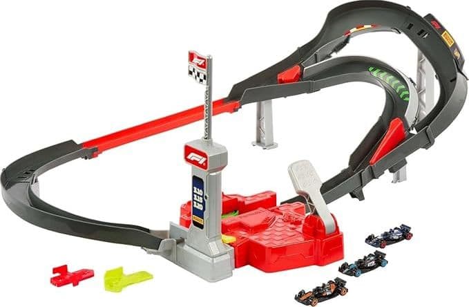 Hot Wheels Racing Circuito Sprint Formula 1 JDY15 in Piste da corsa Centro Bimbo - Siderno, commercioVirtuoso.it