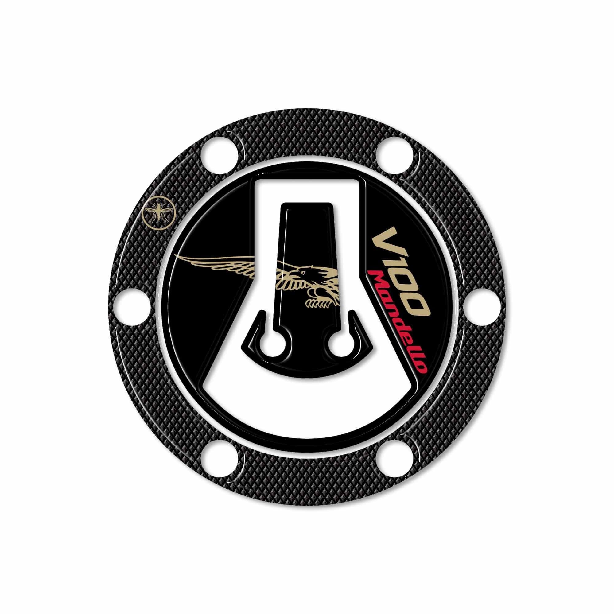 Protezione tappo serbatoio compatibile con Moto Guzzi V100 Mandello 2022 - 2023 in Decalcomanie adesivi e magneti LabelBike - Bibbiano, commercioVirtuoso.it