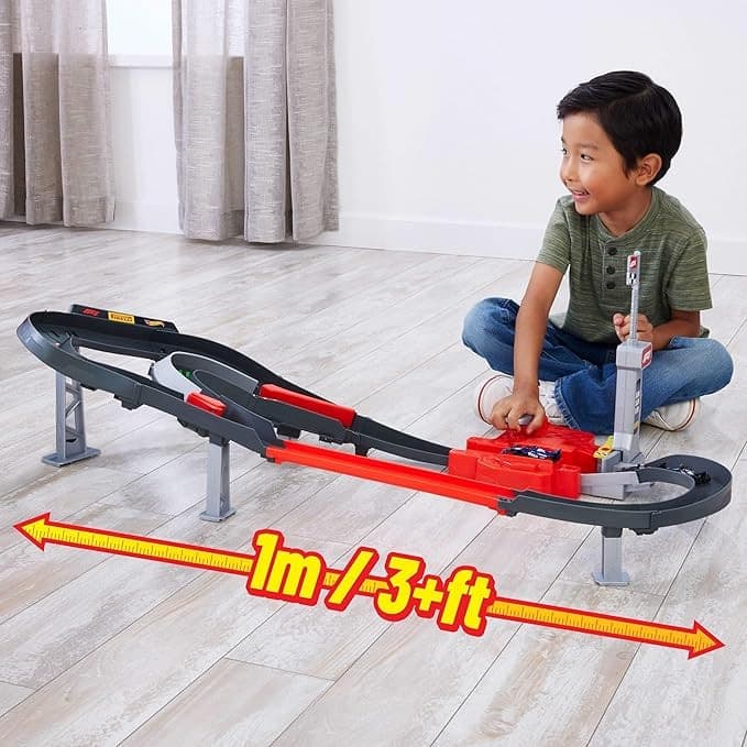 Hot Wheels Racing Circuito Sprint Formula 1 JDY15 in Piste da corsa Centro Bimbo - Siderno, commercioVirtuoso.it