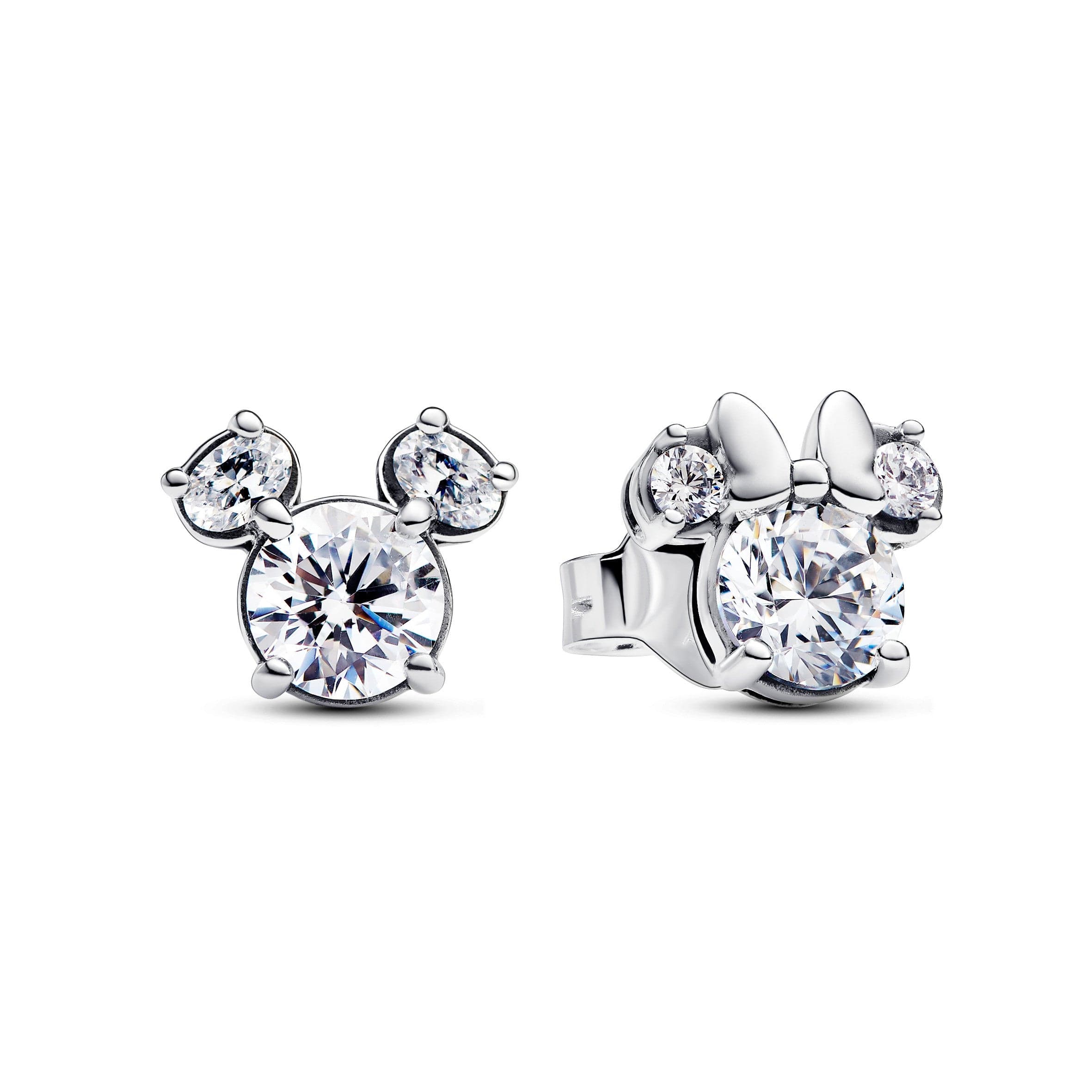 Pandora - Orecchini Scintillanti, Disney Mickey Mouse e Minnie Mouse in Orecchini Alba Gioielli - Casoria, commercioVirtuoso.it