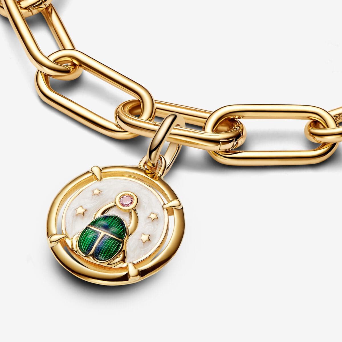 Pandora - Charm Medallion Scarabeo Pandora ME in Bead Charm Alba Gioielli - Casoria, commercioVirtuoso.it