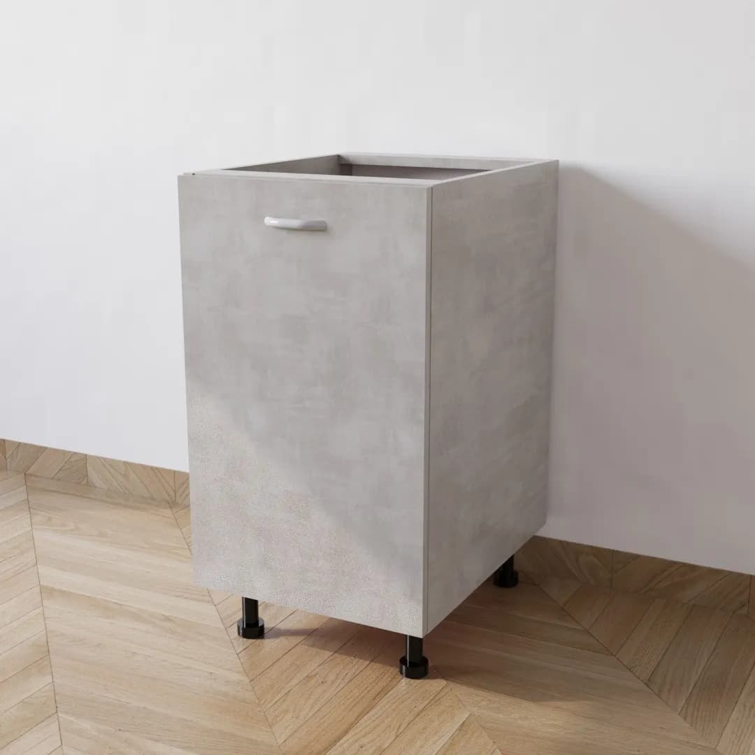 Mobile Base per Cucina compreso di Anta di Colore Cemento in prodotto Calandrelli - Napoli, commercioVirtuoso.it