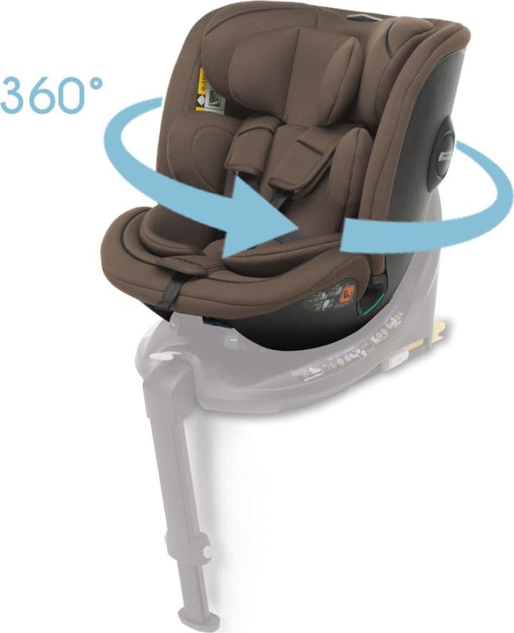 Foppapedretti - Seggiolino Auto Disk Grow i-size con Base Rotante